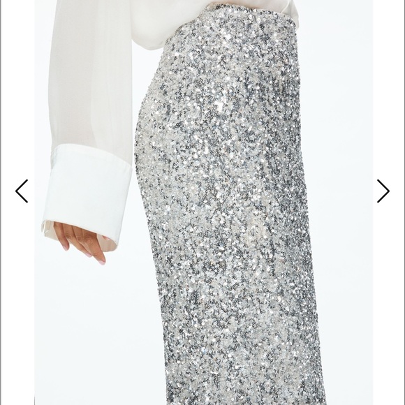 ALICE+OLIVIA SEQUINED SKIRT - Picture 7 of 15